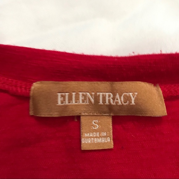 Long sleeve scoop neck adjustable sleeve top - Picture 2 of 2